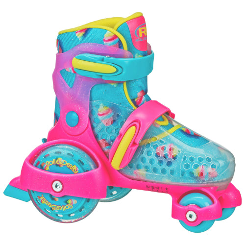 Roller Derby Fun Roll Girl's Jr Adjustable Roller Skate