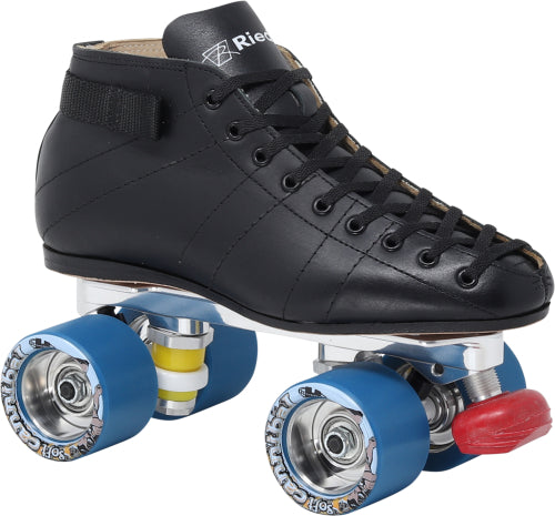 Riedell 595 Black PowerTrac Cannibal Package