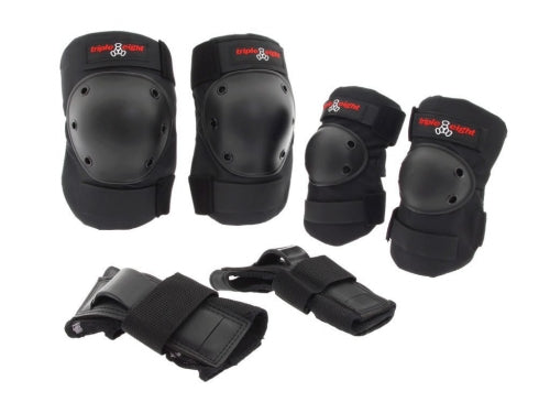 Triple 8 Pads Saver Series Tri Pack Black
